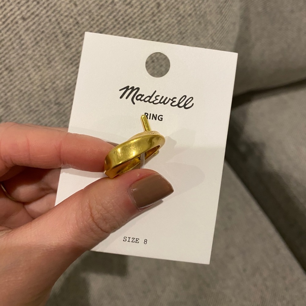Madewell Chunky Ring - NWT